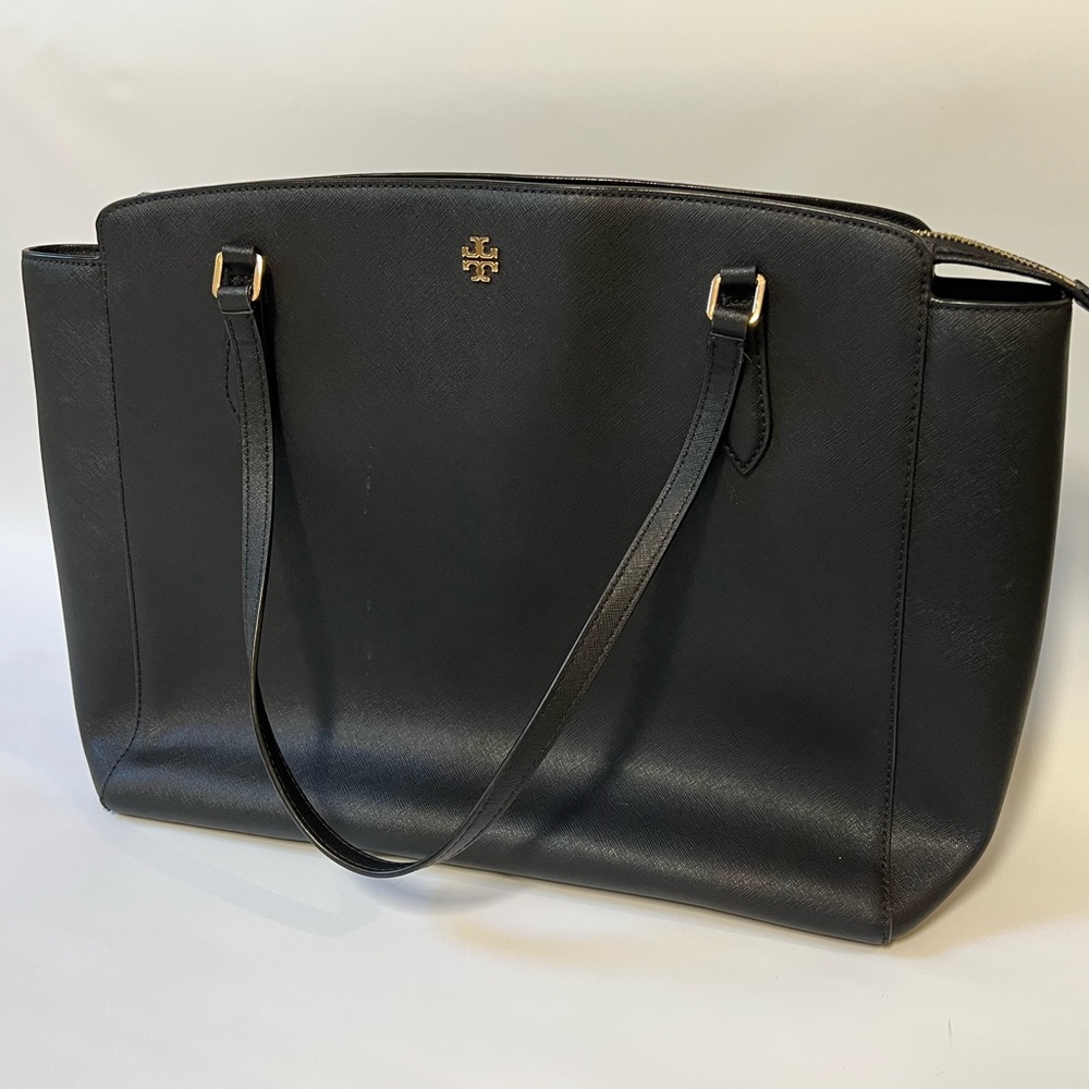 Large Black Tory Burch Tote